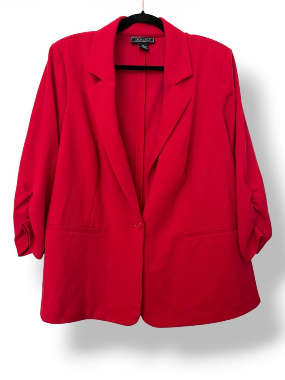 NYCC Blazer Jacket Hot Pink - Picture 2 of 4